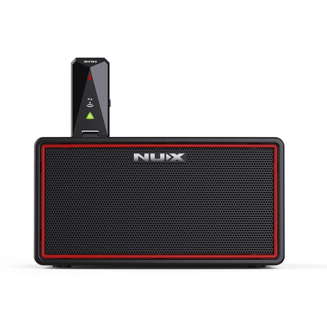NUX Mighty Air Mini Amplificador de bajo de guitarra eléctrica de modelado estéreo inalámbrico 10 W NUX Amplificador