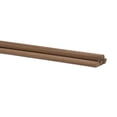thumbnail image 5 of Split Walnut Dowel Rods 1-inch x 36-inch, Pack of 2 Unfinished Fluted Molding Trim for DIY & Dowel Feature Wall, by Woodpeckers, 5 of 6