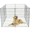 thumbnail image 5 of SuperDeal 36" 8 Panels Pet Playpen Dog Fence Exercise Cage Metal Folding, 5 of 10