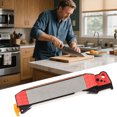 thumbnail image 2 of 20° Double Sharpener Position Adjustable Grit Sharpening Coarse & Fine Grinding for Kitchen Outdoor (Compact & Portable), 2 of 6