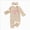 Beige, variant on Newborn Newborn Baby Bodysuits Newborn Baby Girl Outfit Jumpsuit Long Sleeve Ruffle Knit Romper With Headband Newborn Fall Winter Gift Clothes,Beige Jumpsuit Bodysuit