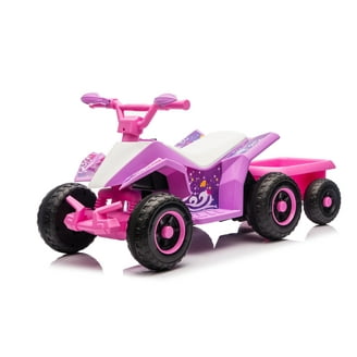Kid Trax Disney Princess Electric Carriage Quad 6-Volt Ride-On Toy