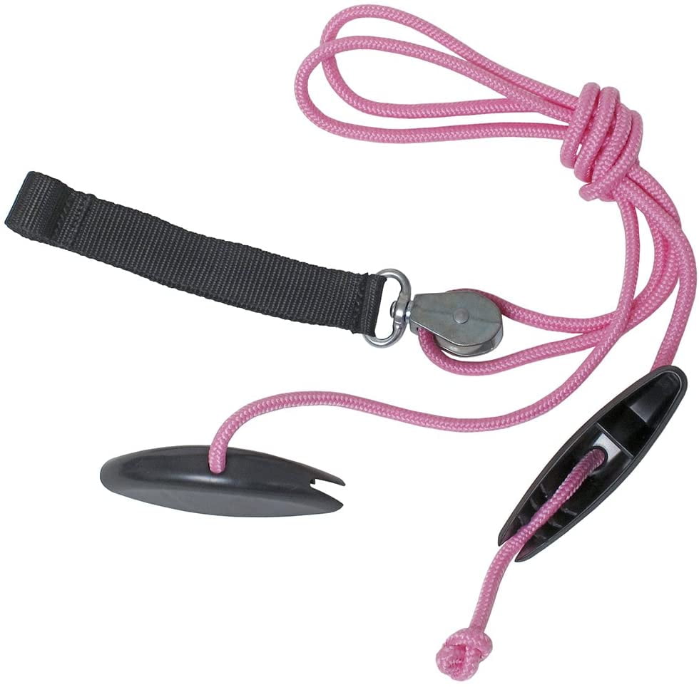 RangeMaster PinkRanger Shoulder Pulley with Patient Guide │ Aids Recovery and Rehabilitation │ Helps Enhance Pain Free Range of Motion │ Adjustable, Web Strap Door Attachment