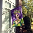 thumbnail image 3 of Queen of Mardi Gras House Flag 28 in x 40 in, 3 of 7