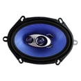 thumbnail image 3 of Pyle PL573BL 5x7" 300 Watts 3-Way Car Coaxial Speakers Stereo Blue, Pair, 3 of 8