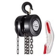 thumbnail image 1 of Hand Chain Hoist, 1Ton/10ft Chain Block, Manual Hoist W/Industrial-Grade Steel Construction ,Easy to Setup, 1 of 7