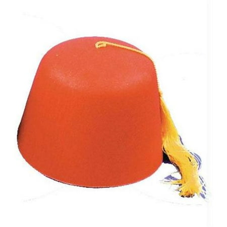 Costumes For All Occasions Gc108 Fez Felt Red 1 Sz