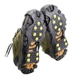 thumbnail image 5 of Man Wemen Mountain Climbing 10 Tooth Crampons Non-slip Shoe Covers Mountaineering Ice Snow Gripper Overshoes Spike Grips Cleats, 5 of 17
