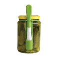 thumbnail image 1 of Chef'n FridgeFork para frascos de encurtidos de acero inoxidable, 1 of 6