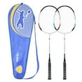 thumbnail image 2 of Dual Badminton Racquet, 520 Badminton Racket, Competition Badminton Racket, Aluminum Alloy for Competition Training Indoor, 2 of 7