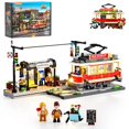 thumbnail image 1 of Set de bloques de construcción Lumibricks Heritage Tram and Station, 1 of 8