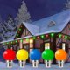 thumbnail image 3 of 20 Pack B22 Bayonet Coloured Led Light Bulbs 1w G45 Light Bulbs Led Coloured Golf Ball Bulb Night Light Bulb (orange Red Green Blue Yellow ), 3 of 4