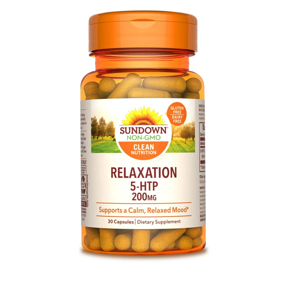 Sundown Naturals® Maximum Strength 5HTP 200 mg, 30 Capsules Walmart