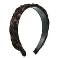 thumbnail image 1 of Diadema trenzada de cabello sintético para mujeres y niñas Marrón oscuro Unique Bargains 1 pieza 1.5 pulgadas, 1 of 7