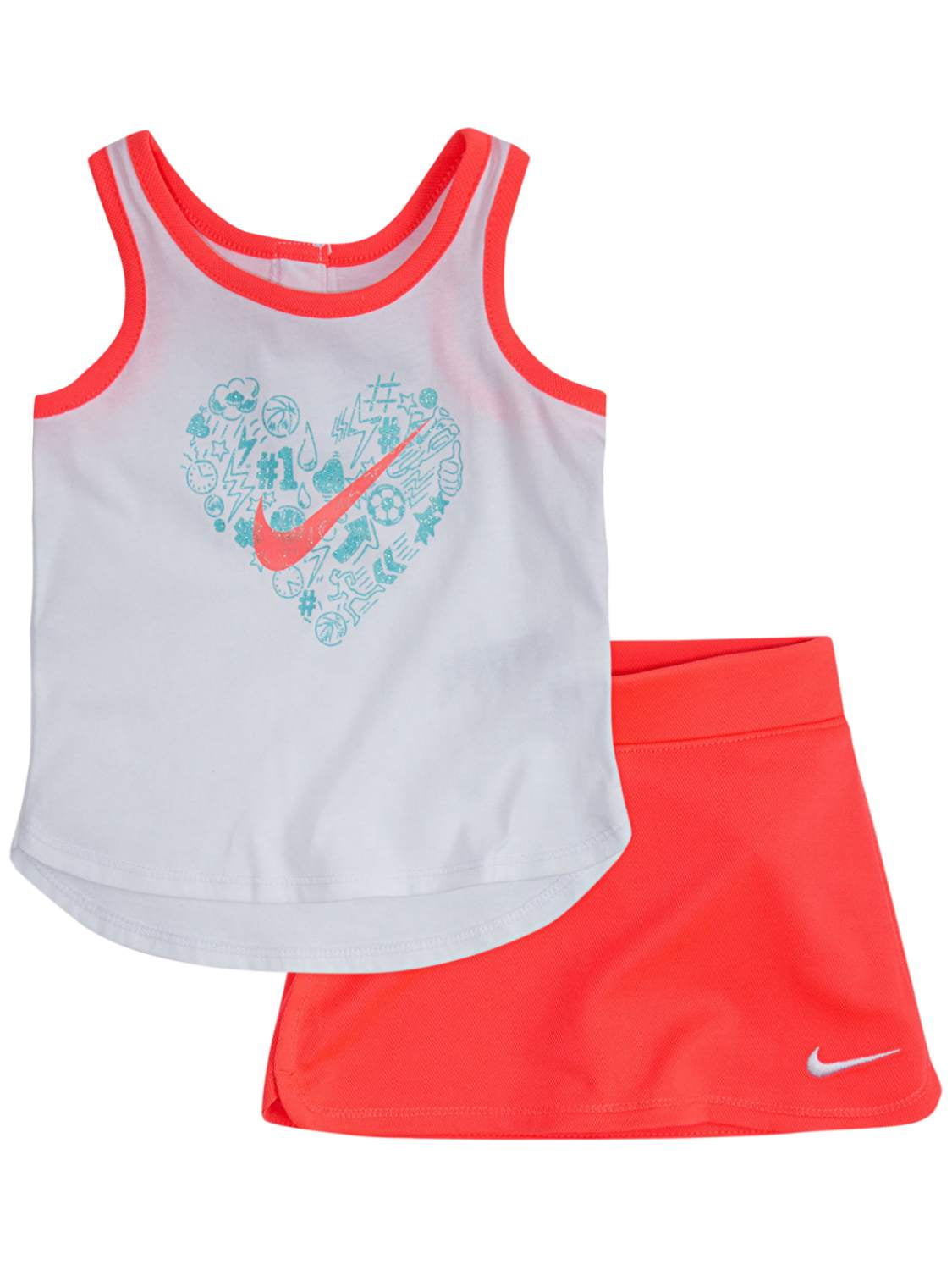 peach nike outfit