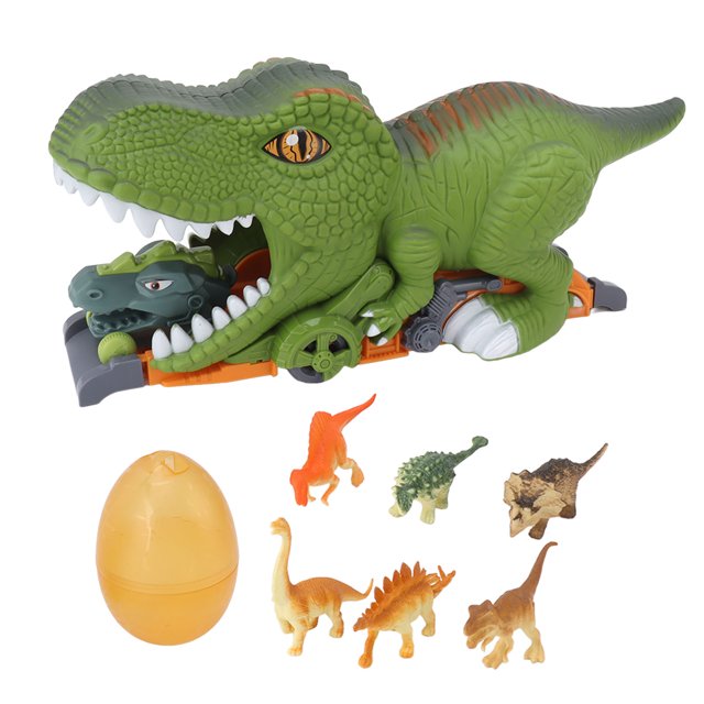 Pista de carreras de dinosaurios, juguetes deslizantes, simulación de escenario, mejora la imaginación, juego de túnel de dinosaurios