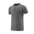 thumbnail image 4 of JFOPQVSM Men’s Active Quickly Dry Crew Neck T Shirts Athletic Running Gym Workout Short Sleeve Tee Tops, 4 of 7