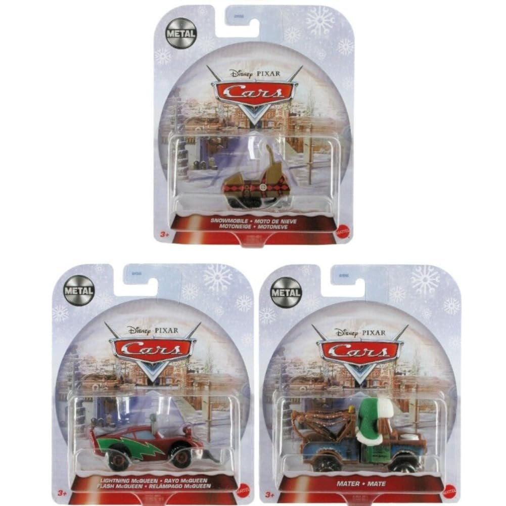 ディズニーカーズ 新品 MATER SAVES CHRISTMAS 6PACK