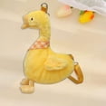 thumbnail image 6 of Segolike Goose Crossbody Bag Women Goose Shoulder Bag Zipper Tote Bag Travel Purse Goose Plush Bag Novelty Goose Bag for Spring Summer Yellow, 6 of 8