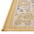 thumbnail image 6 of Unique Loom Whitney Collection Area Rug - Bordeaux (2' 2" x 3' Rectangle Tuscan Yellow/Blue), 6 of 7