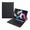 Black, variant on REQO 2022 New iPad Pro 12.9 inch Keyboard Case Cute Round Key Color Keyboard iPad 12.9 inch Pro 6th 5th 4th 3rd Generation Wireless Detachable BT Keyboard Cover with Pencil Holder (Blue)