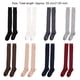thumbnail image 4 of Medias largas para mujer Minnieouse Otoño Invierno por encima de la rodilla Calcetines ajustados Blanco AP012130-02, 4 of 6