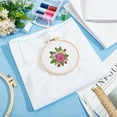 thumbnail image 6 of 16CT Cotton Cross-stitch Fabric Aida Cloth White 1000x500x0.5mm, 6 of 6