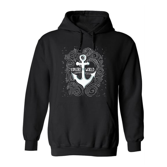 "explore The World" Hoodie Women -Image by Shutterstock, Female Large