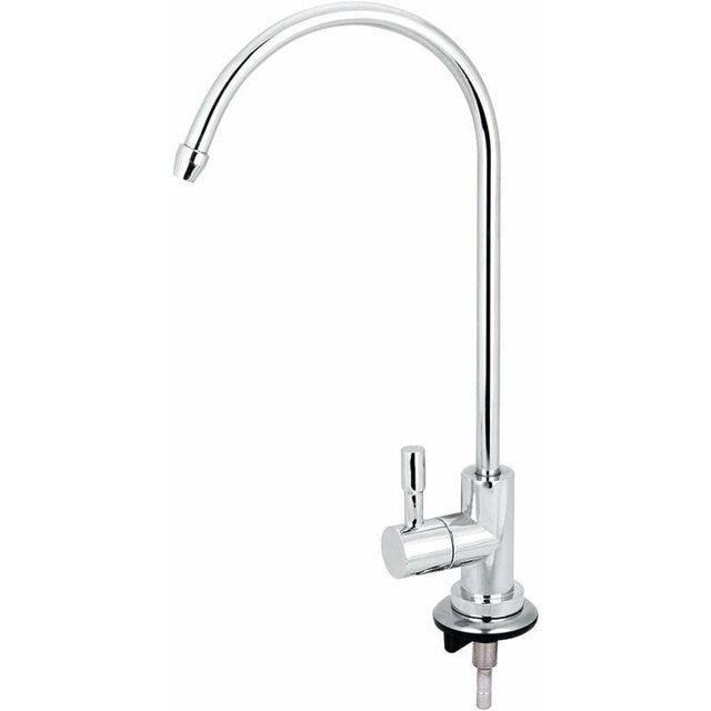 1/4'' Touch Kitchen Sink Faucet for Reverse Osmosis - Goose Neck with Drinking Water Filter and Quick Connection