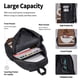 thumbnail image 4 of Disketp Coffee Cafe Cup Mochila Estampada de Gran Capacidad con Lonchera y Estuche, Set de 3 Piezas para Estudiantes, 4 of 7