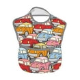 thumbnail image 2 of Hirioo Cute Cars for Baby Waterproof Pocket Bib Adjustable Closed for Babies Toddlers with Large Pocket 6-24Months, 2 of 8