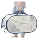 thumbnail image 2 of Cesto de ropa plegable de tela Whitmor azul/blanco, 2 of 4