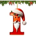 thumbnail image 1 of Colgante de letra de árbol de Navidad de acrílico | Decoración colgante con alfabeto personalizado | Decoración para árbol de Navidad para el hogar, puerta, pared, corona, 1 of 1