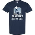 thumbnail image 3 of Inktastic Grandpa Funny Lawn Mowing T-Shirt, 3 of 5