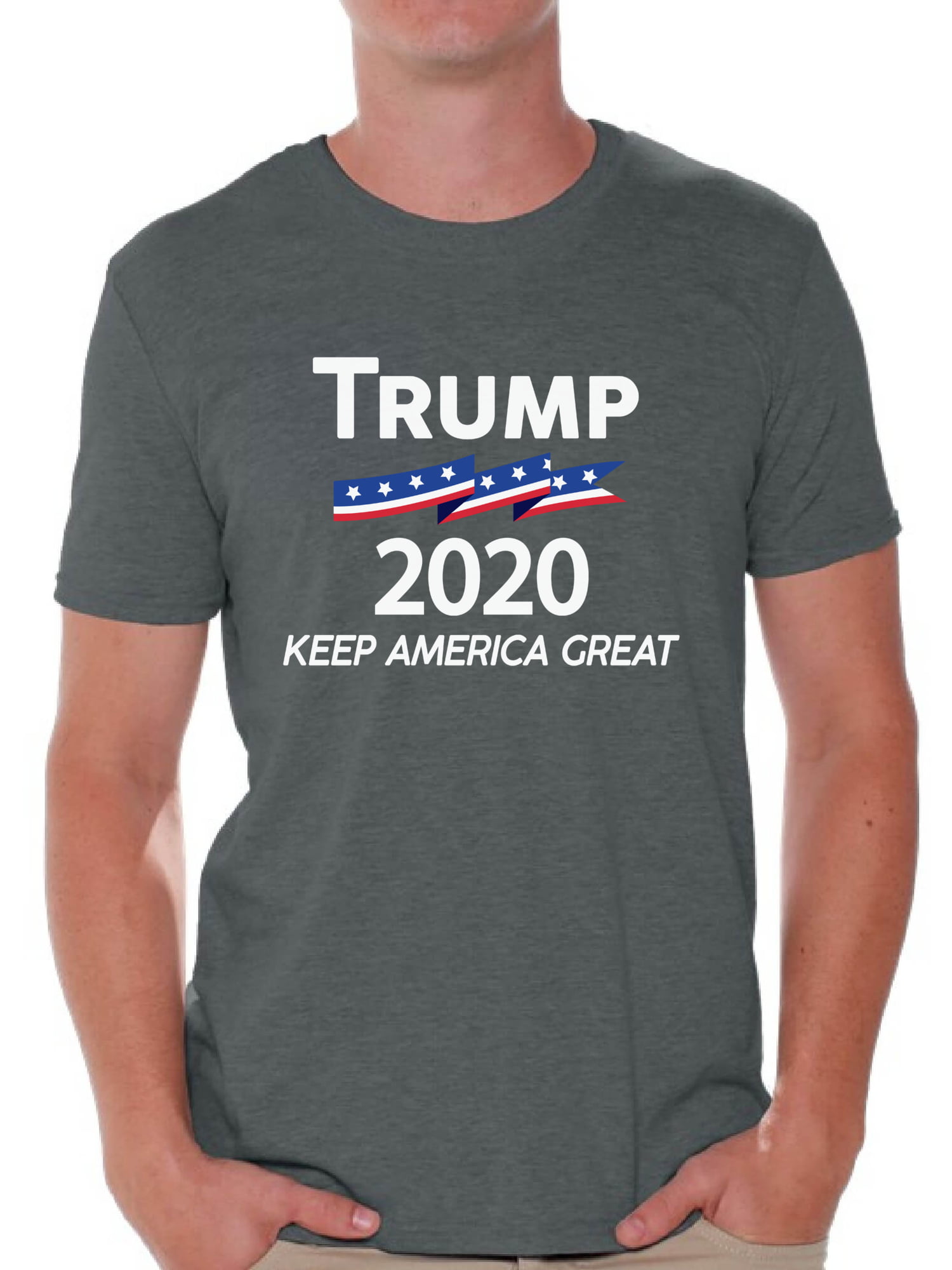Donald Trump Sweatshirt US Elections 2020 Keep America Great Gift Men Jumper Top