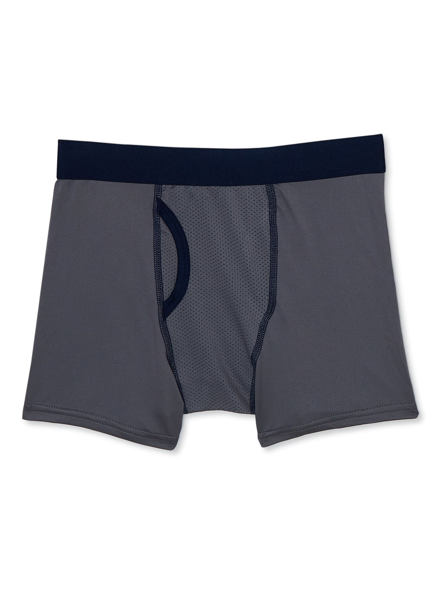 Athletic Works Boys Performance Boxer Brief Underwear, 5-Pack, Sizes S-XL