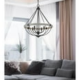 thumbnail image 2 of Indoor Transitional Modern 60W X 4 Somersworth Metal Chandelier, 2 of 5
