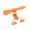 Orange, variant on Mobile Phone Fan Small Quiet USB Fan Portable USB Mobile Phone Fan 6 Pack Fans For iPhones Type C Phones Blue