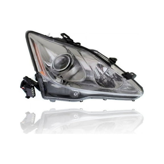 Headlight - Compatible/Replacement for '06-08 Lexus IS250/350 - HID With Auto-Leveler - Right Hand - Passenger - 8114053240 - CAPA