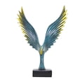 thumbnail image 2 of Escultura de Águila perfecl Resina Moderna Azul, 2 of 8