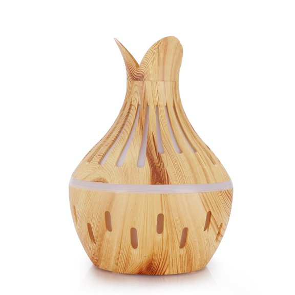 Vikakiooze Home Humidifier LED Colorful Light Conversion Retro Humidifier