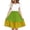 Army Green, variant on 12-13 Years Tween Girls Summer Dress Ruffle Sleeve A Line Casual Party Dresses 6-13 Years
