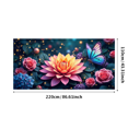 thumbnail image 3 of Elegant Flamingo Party Backdrop Banner for Events Celebrations Photography Background Decorations Summer Tropical Backdrop Flamingo Decor, 3 of 4