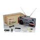thumbnail image 2 of New Wave Toys M90 MINI Blaster Replica Boombox Altavoz inalámbrico portátil, altavoces duales de 30 W, 40 horas de reproducción, Bluetooth 5.1, sintonizador AM/FM con antenas telescópicas, controles a, 2 of 5