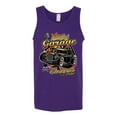 thumbnail image 2 of Wild Bobby, 1990 Vintage Garage Customs Hot Rod Classic Car Cars and Trucks Mens Graphic Tank Top, Purple, Medium, 2 of 3