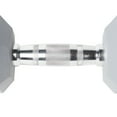 thumbnail image 3 of CAP Color Coated Hex Dumbbell, Gray, 15 lb, 3 of 5