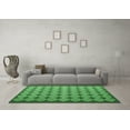 thumbnail image 3 of Ahgly Company Indoor Rectangle Abstract Emerald Green Contemporary Area Rugs, 8' x 12', 3 of 4