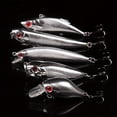 thumbnail image 4 of 10pcs Premium Silvery Anodized Fishing Lures - High-Performance Baits for Catching More Fish in Both Freshwater and Saltwater - Durable and Attractive Designs for Versatile Angling Adventures, 4 of 7