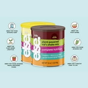 Else Nutrition Plant-Based Kids Complete Nutrition Protein Powder Drink Mix, Ages 2-12, Vanilla, 2-Pack, 20.1 oz