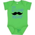 thumbnail image 3 of Inktastic I'm the Little Mister with Mustache Boys Baby Bodysuit, 3 of 5